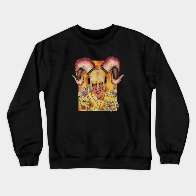 Aries Crewneck Sweatshirt by Valisaurus